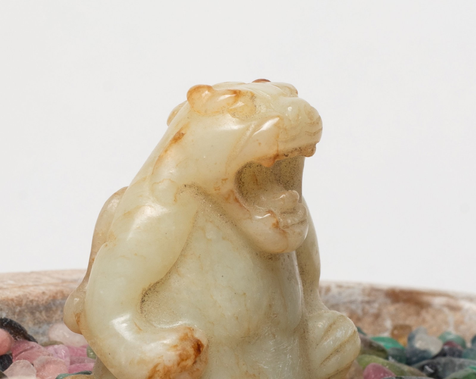 Chinese Export Jade Gemstone Bonsai - 4
