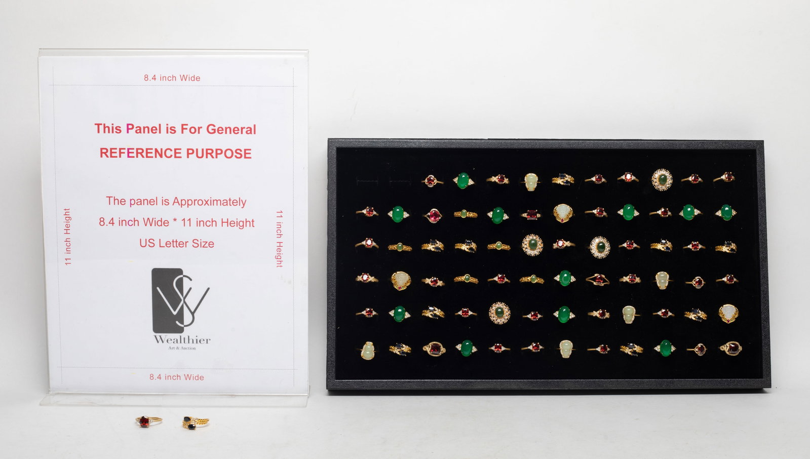 Set Chinese Export Rings Collection - 2