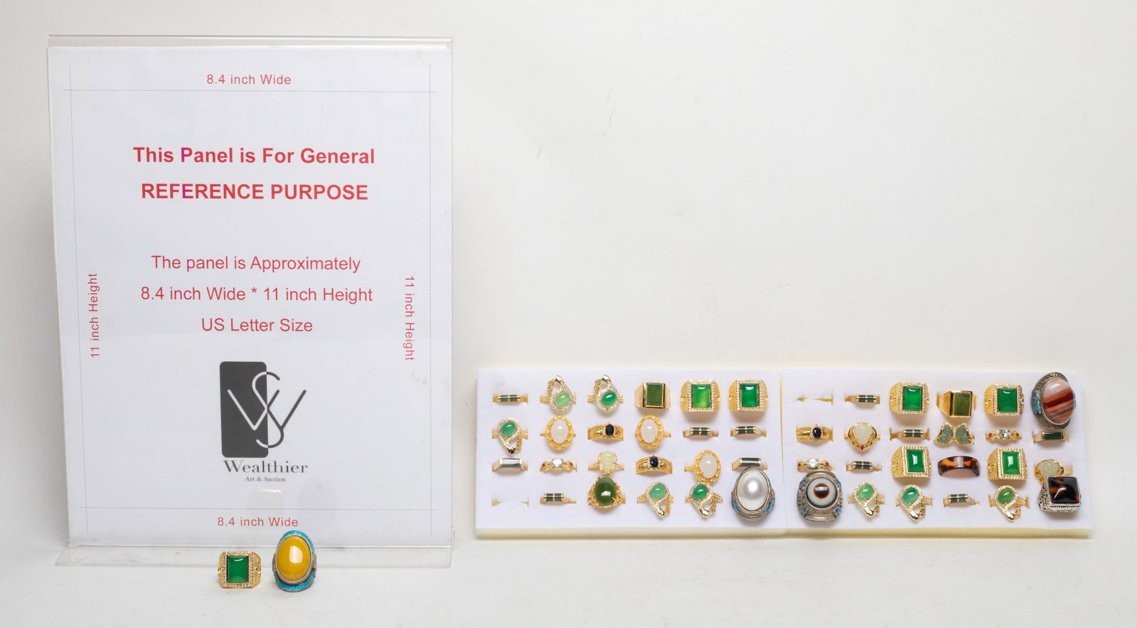 Set Chinese Export Rings Collection - 2