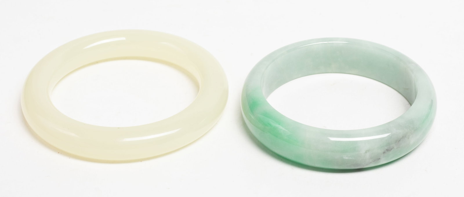 Set Chinese Jade Like Bangles - 6