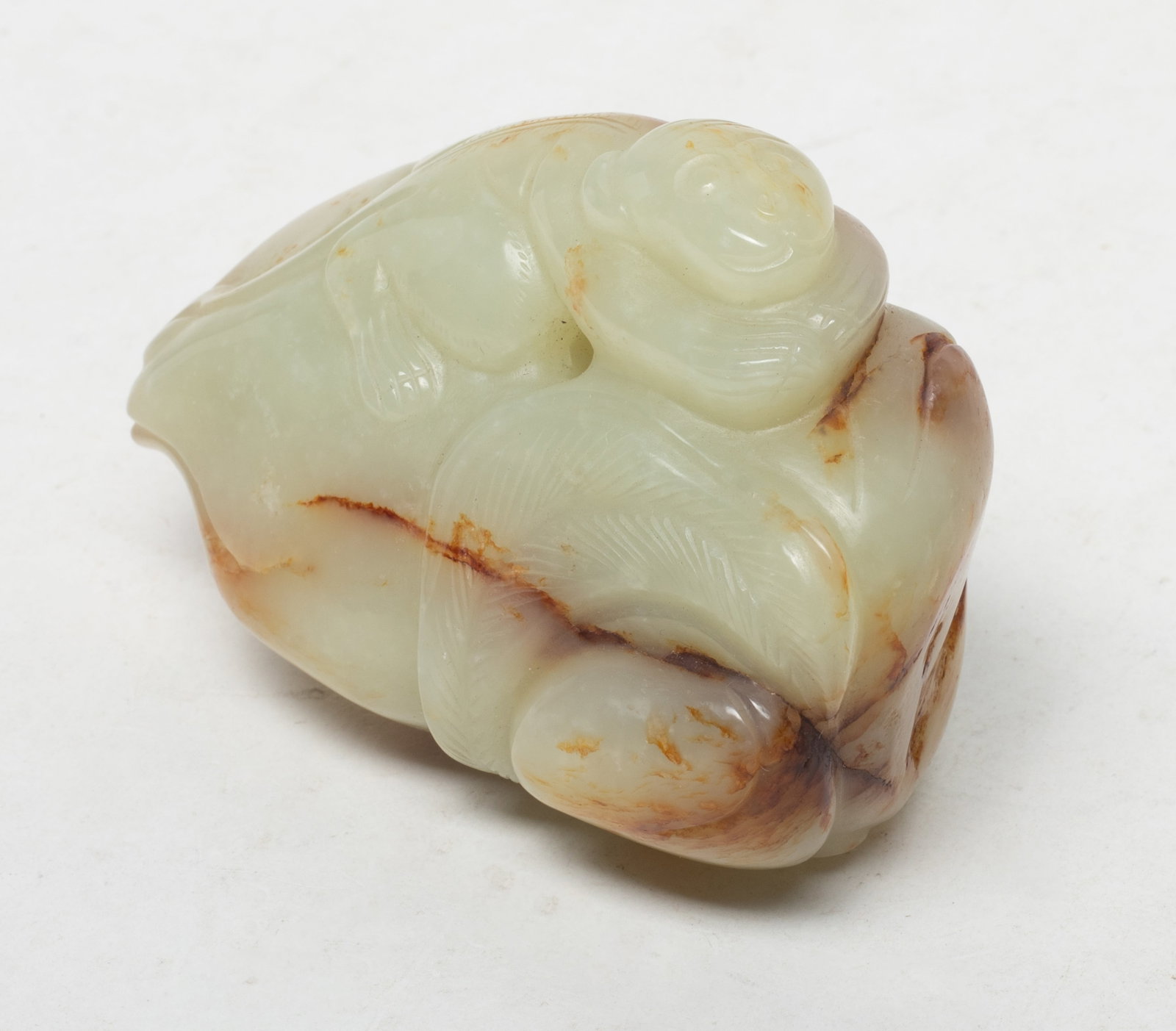 Large Chinese Russet Jade Pendant (1 of 9)