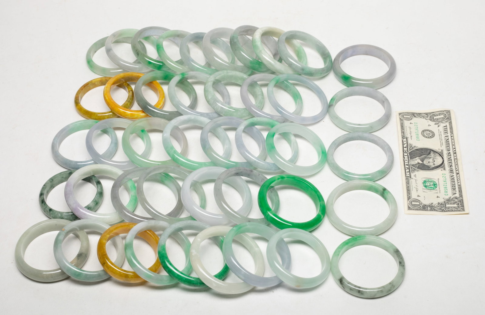 Large Set Chinese Export Bangles - 2