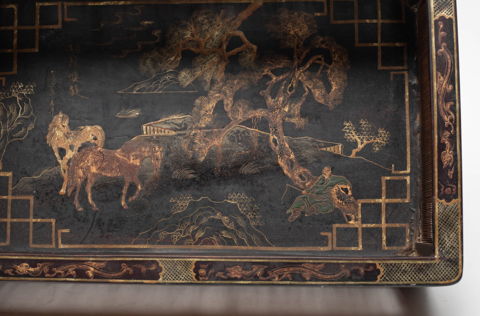 Two Chinese Lacquer Tray Sets - 7