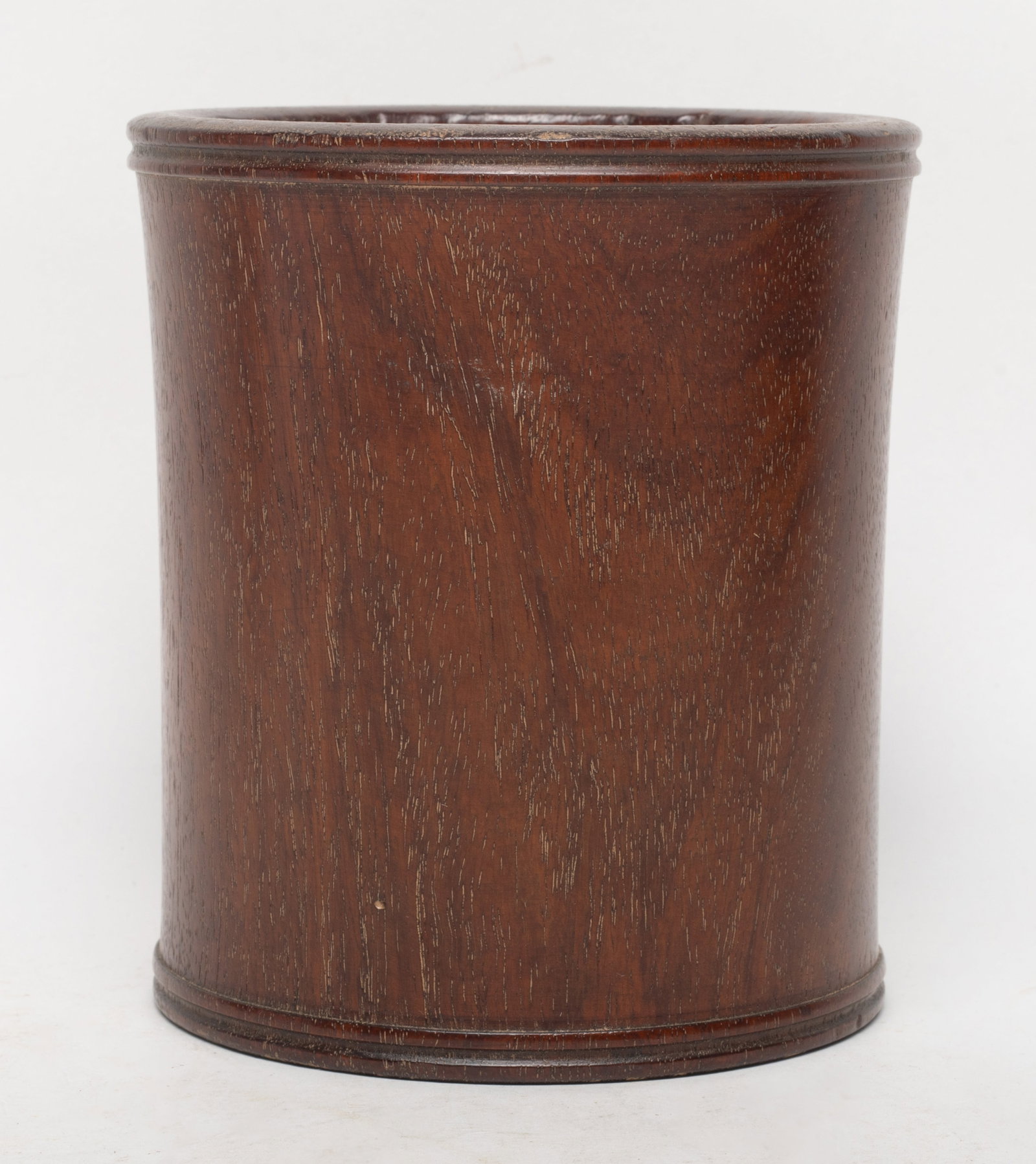 Chinese Hard Wood Brush Pot (1 of 9)