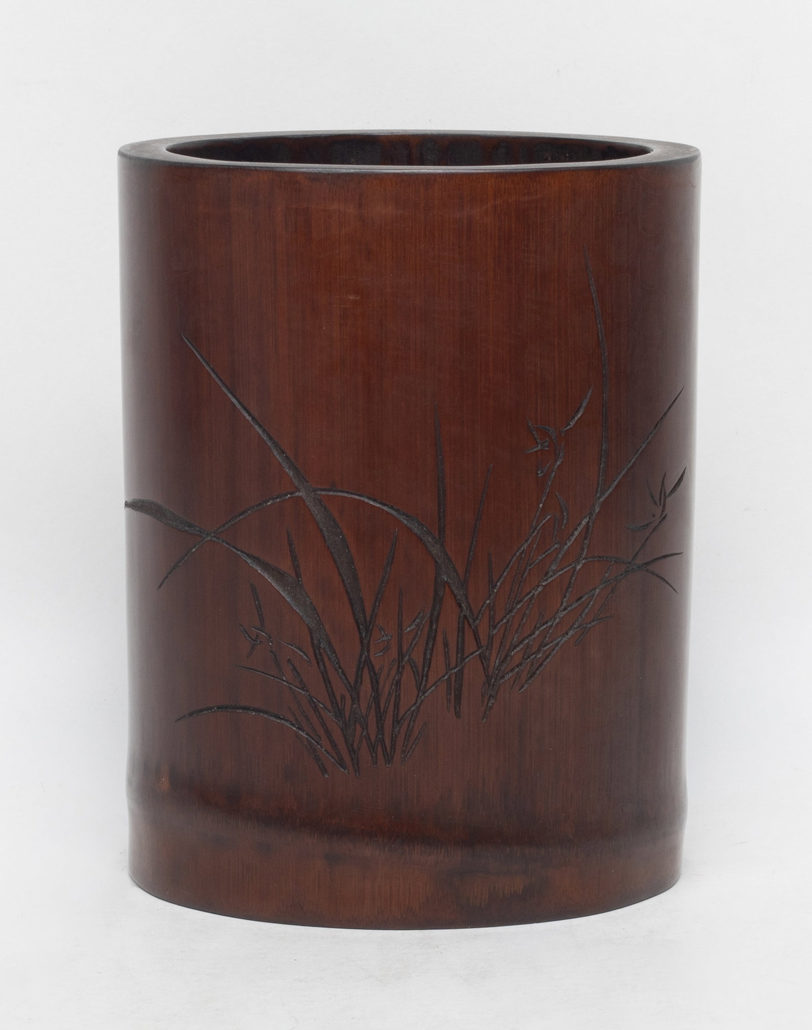 Chinese Bamboo Carved Brush Pot (1 of 9)
