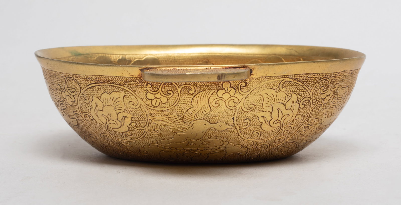 Two Chinese Export Bronze Cups - 12