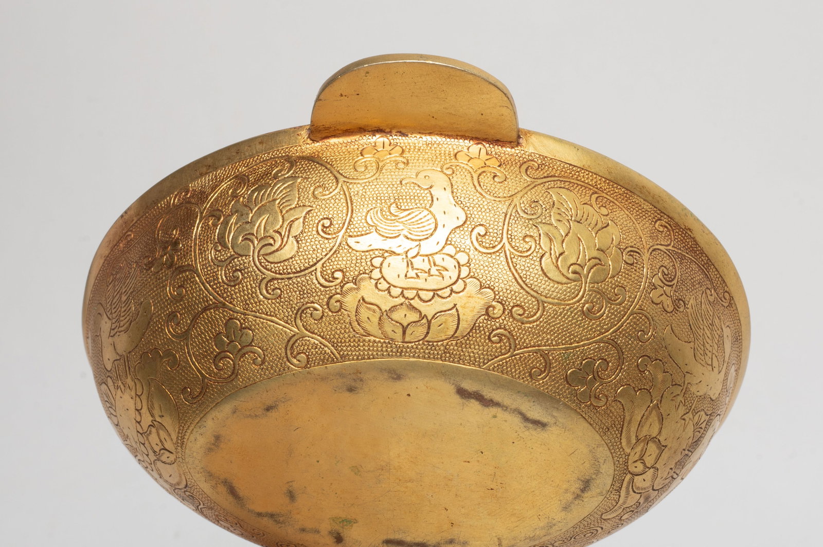 Two Chinese Export Bronze Cups - 5