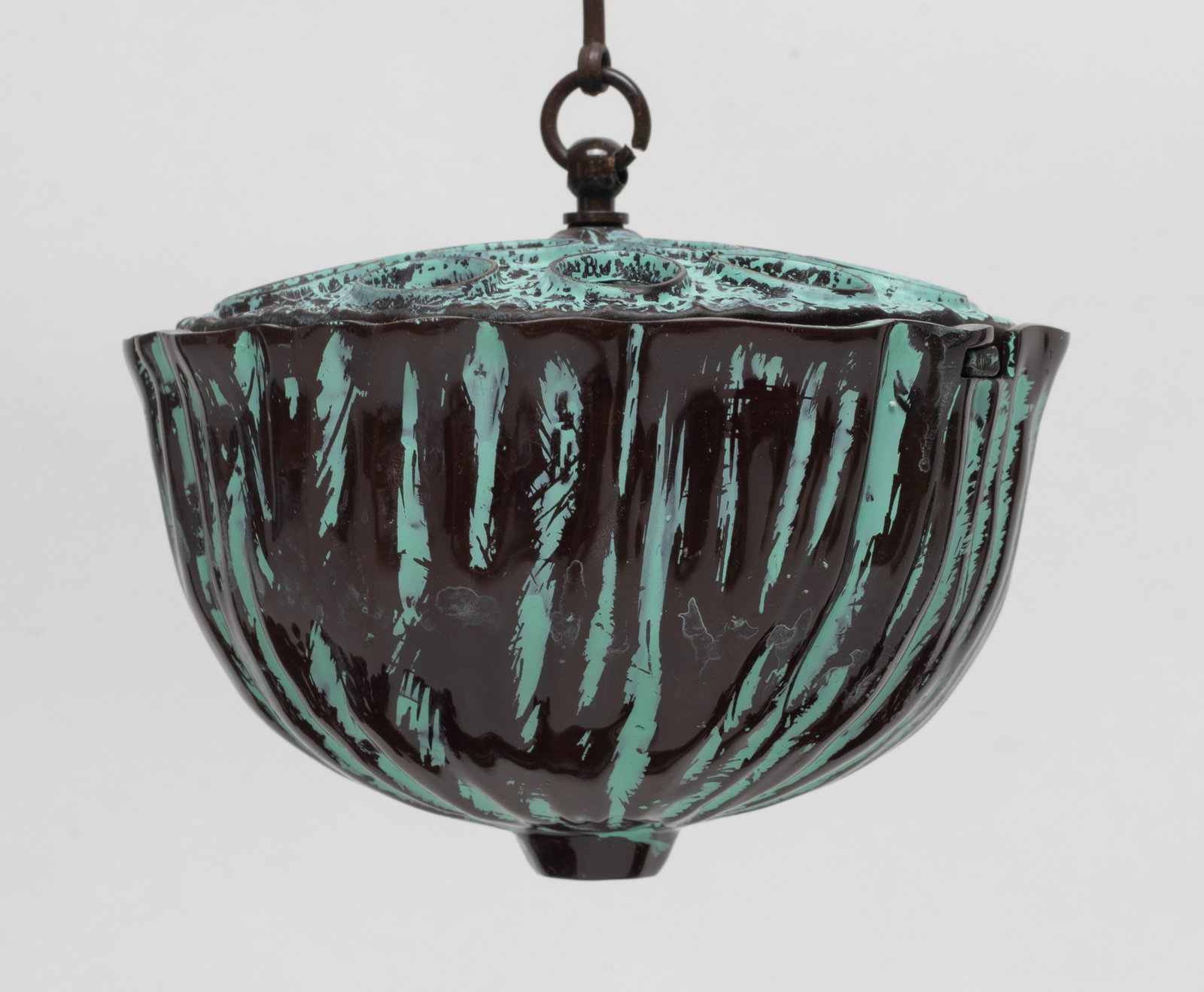 Designed Bronze Incense Burner - 5