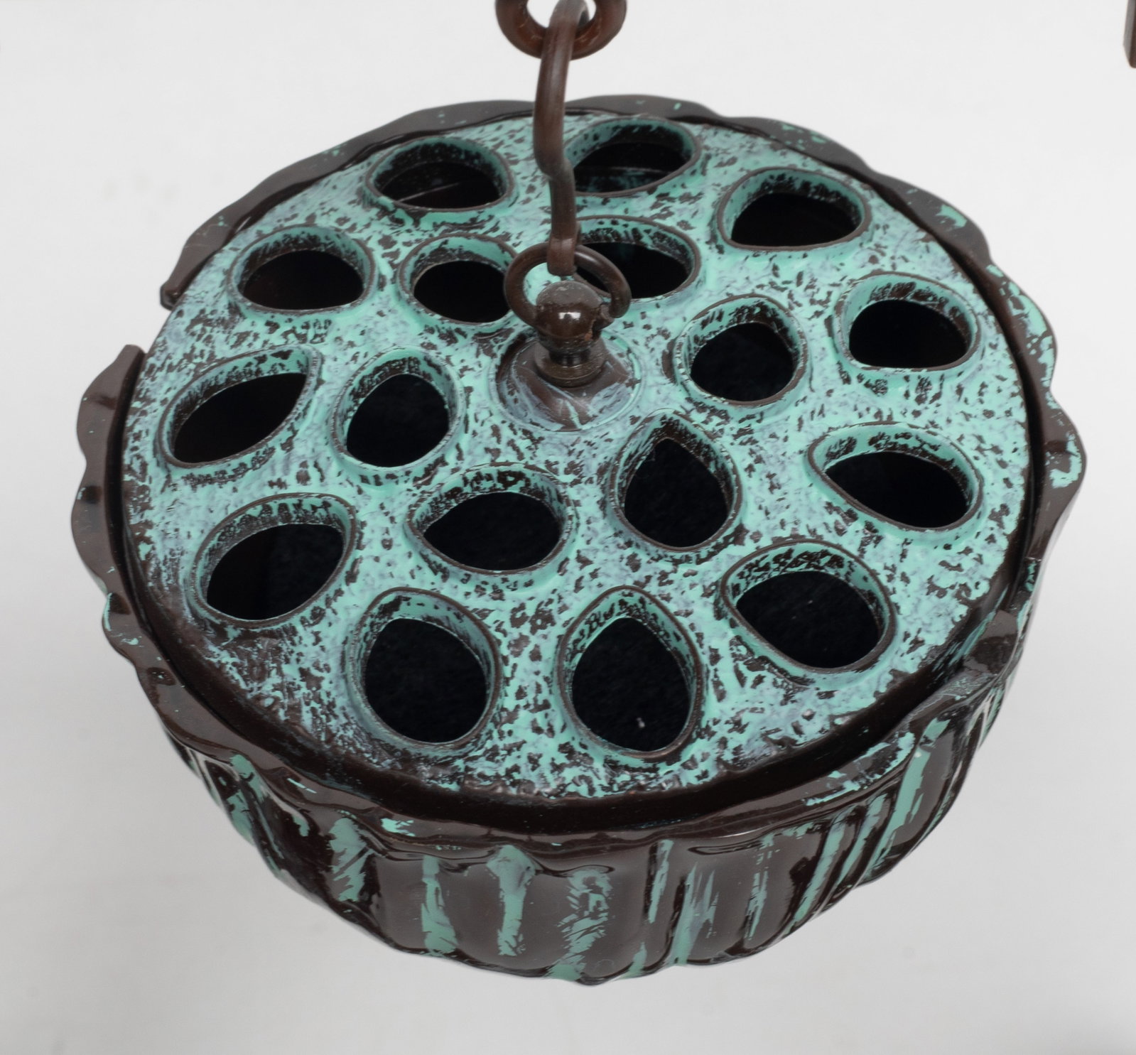Designed Bronze Incense Burner - 6