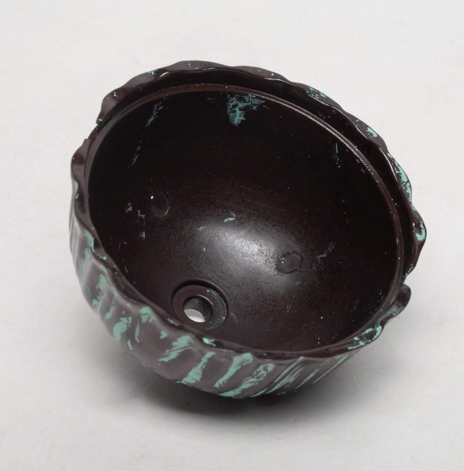 Designed Bronze Incense Burner - 7