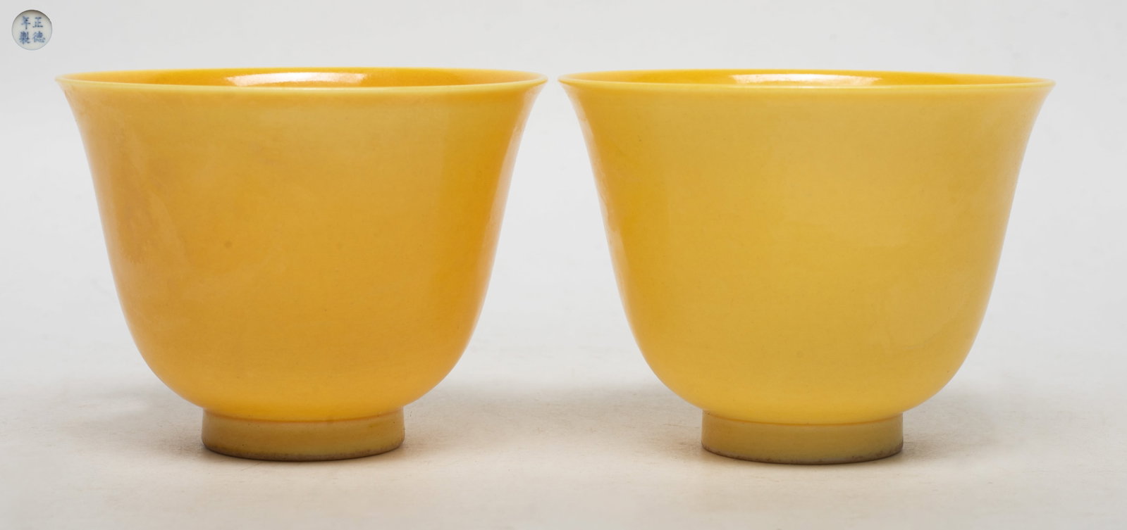 Two Chinese Eggshell Porcelain Tea Cups (1 of 12)