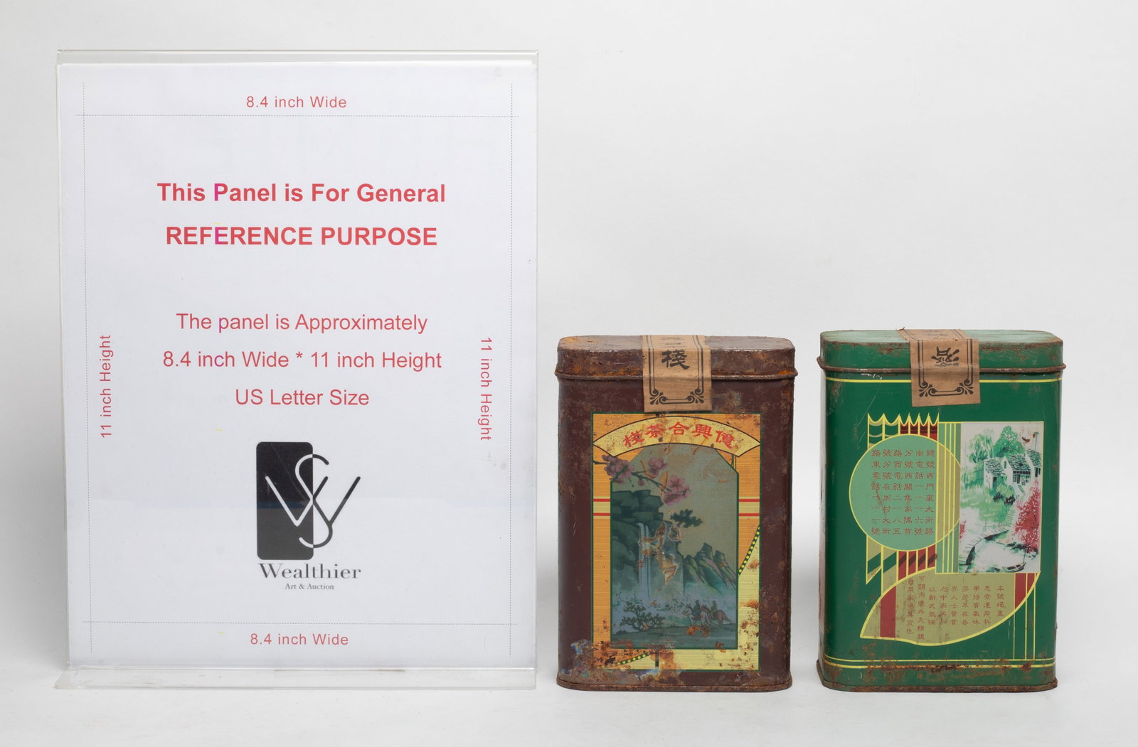 Two Tins Chinese Export Tea - 2