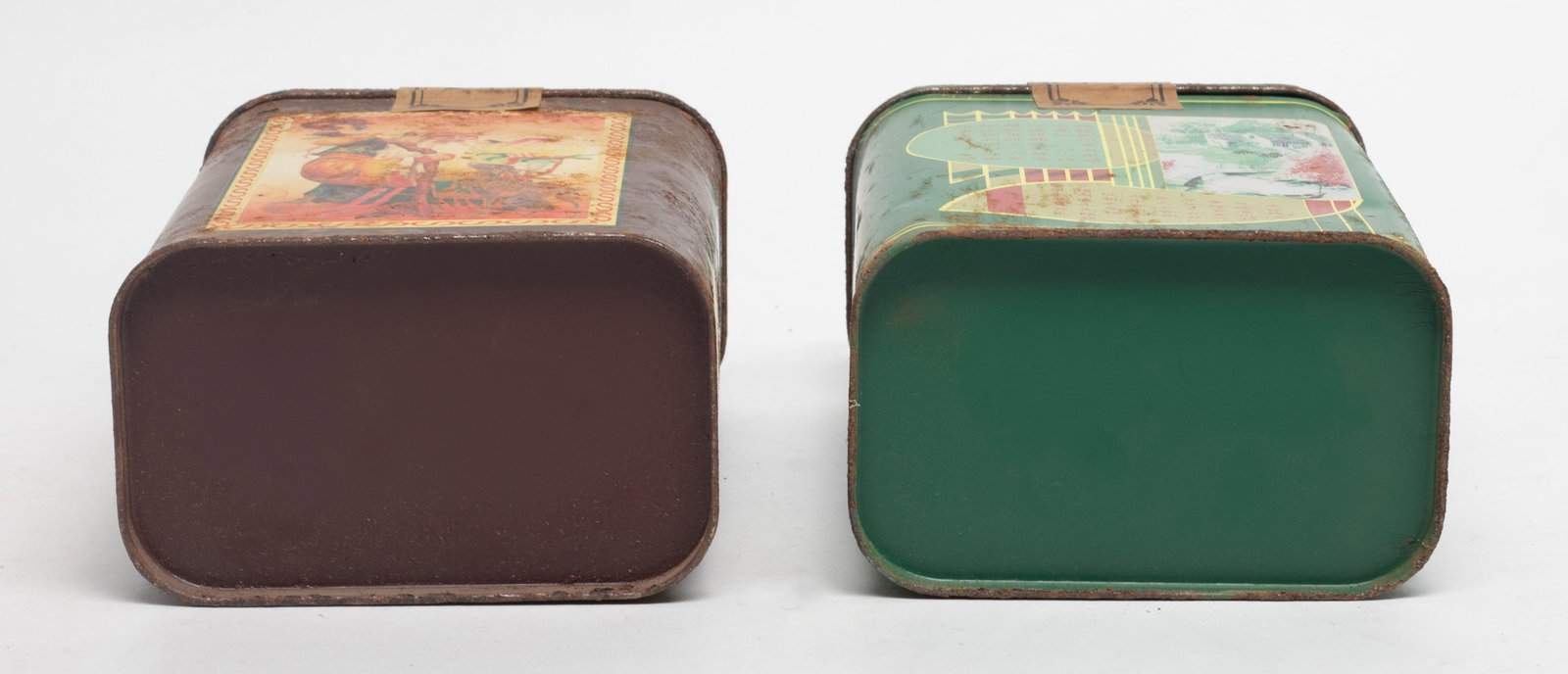 Two Tins Chinese Export Tea - 8