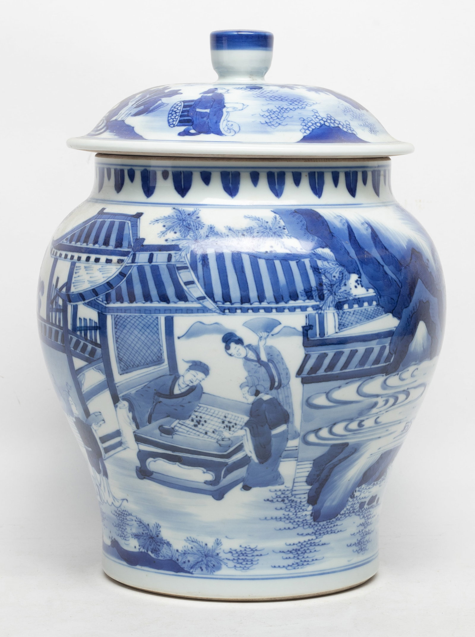 Chinese Blue & White Porcelain Jar (1 of 13)