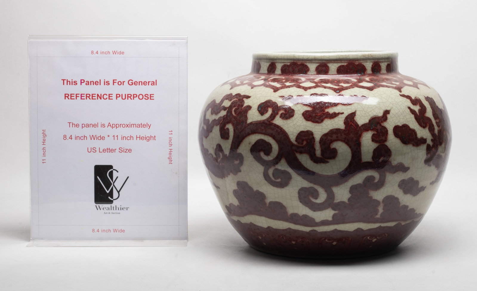 Large Chinese Export Porcelain Jar - 2