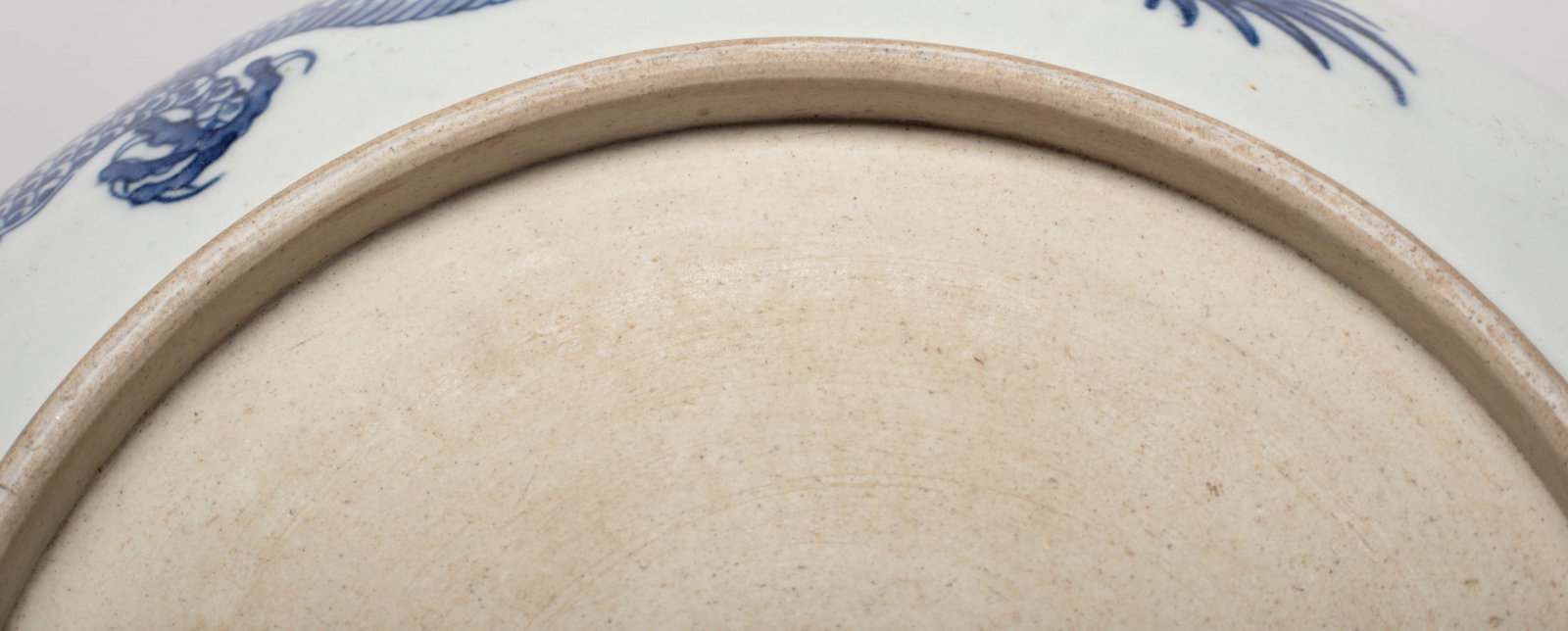 Large Chinese Export Dragon Plate - 13