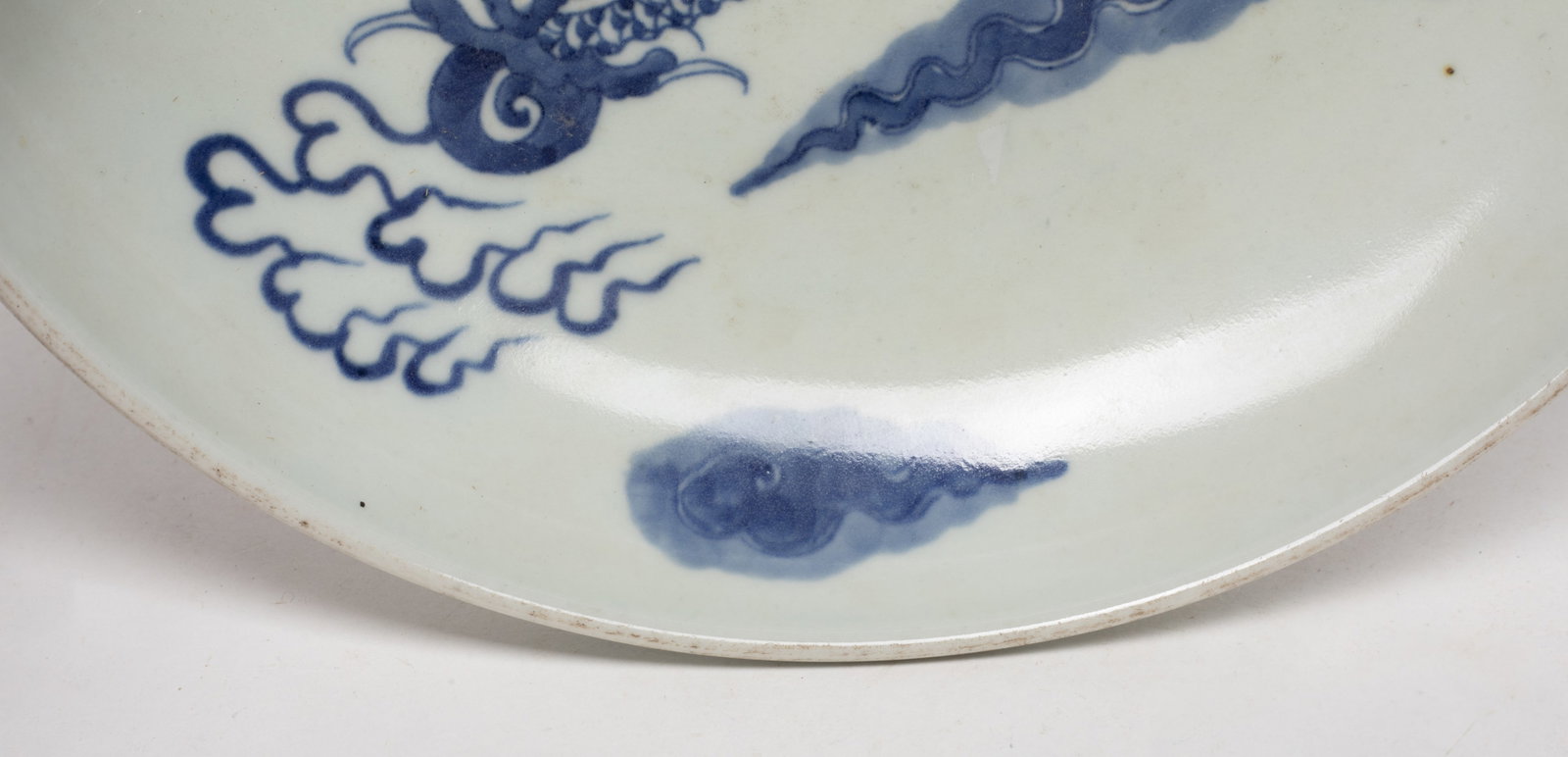 Large Chinese Export Dragon Plate - 8