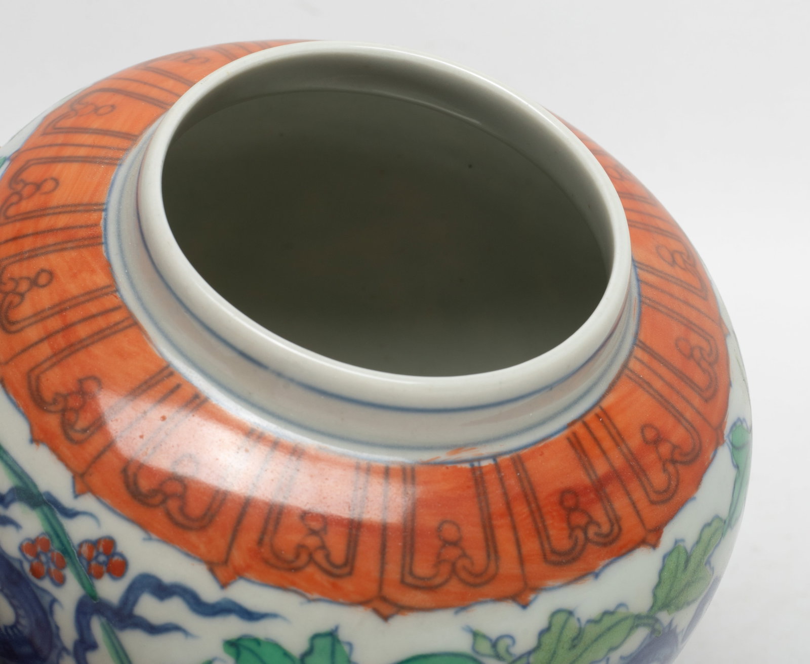 Chinese Export Porcelain Tea Jar - 3