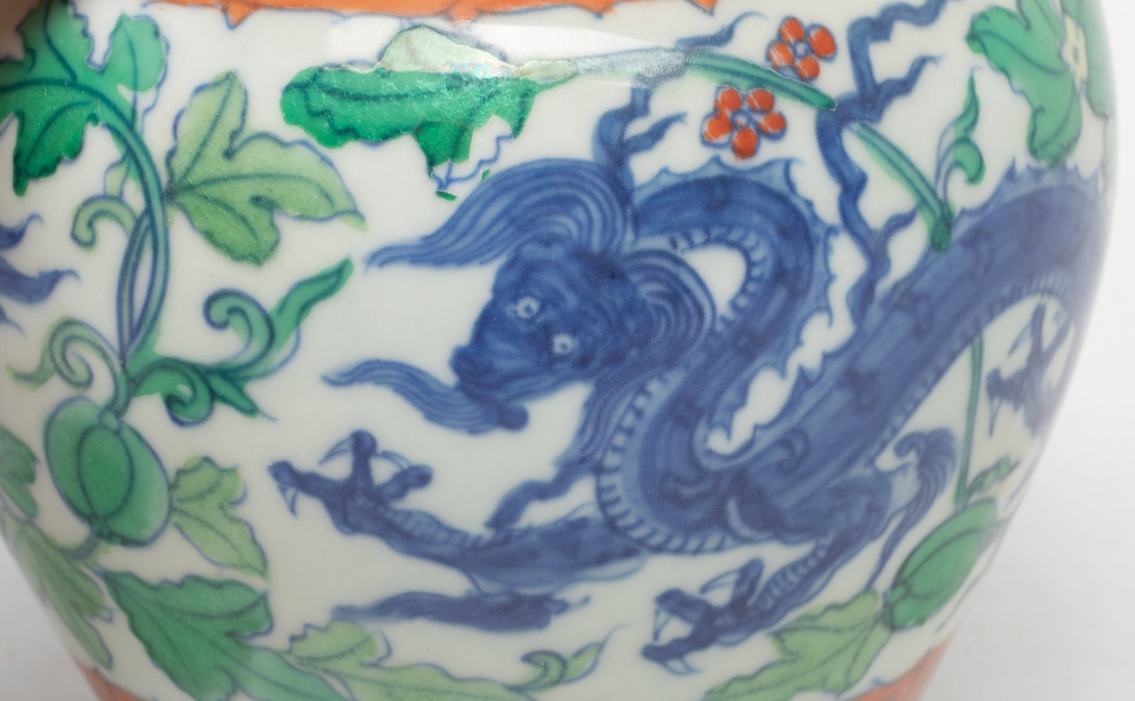 Chinese Export Porcelain Tea Jar - 4