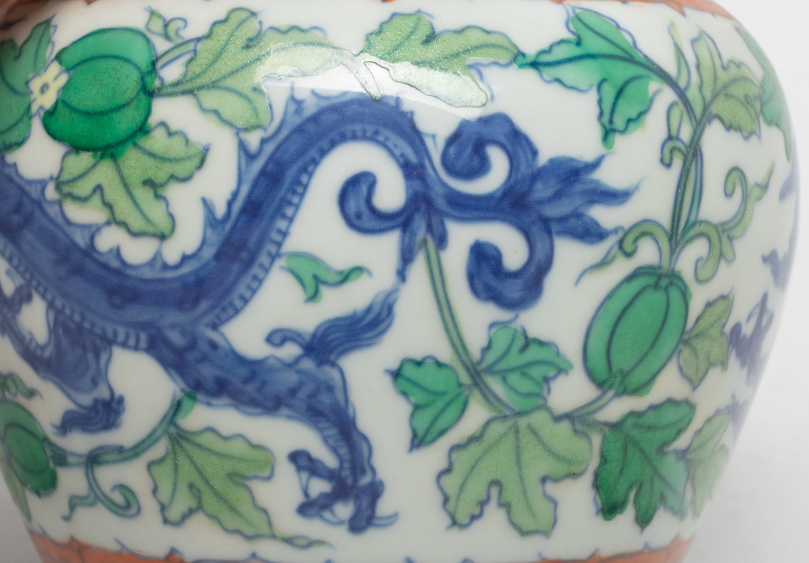 Chinese Export Porcelain Tea Jar - 6