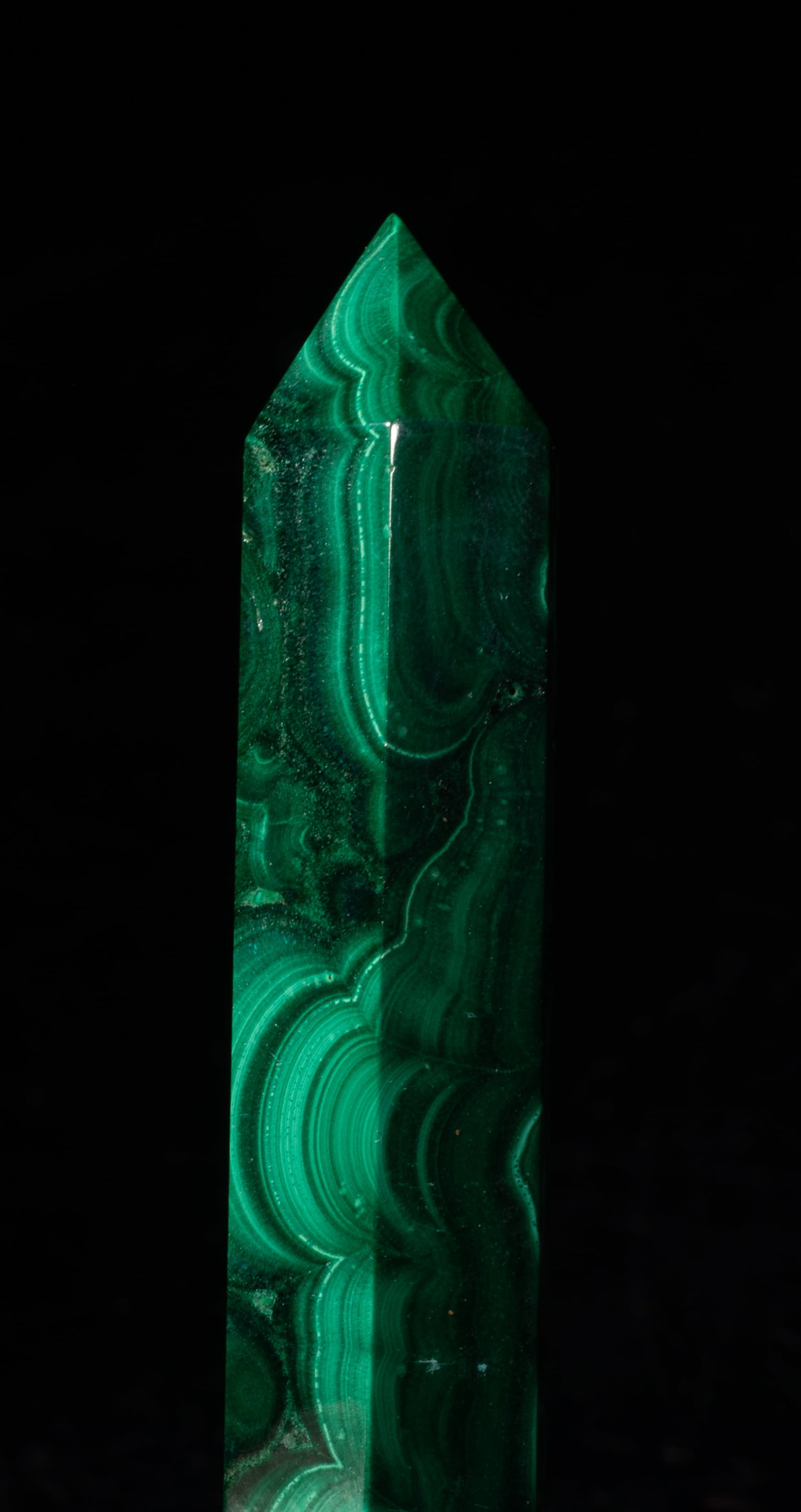 Two Vintage Malachite Points - 3
