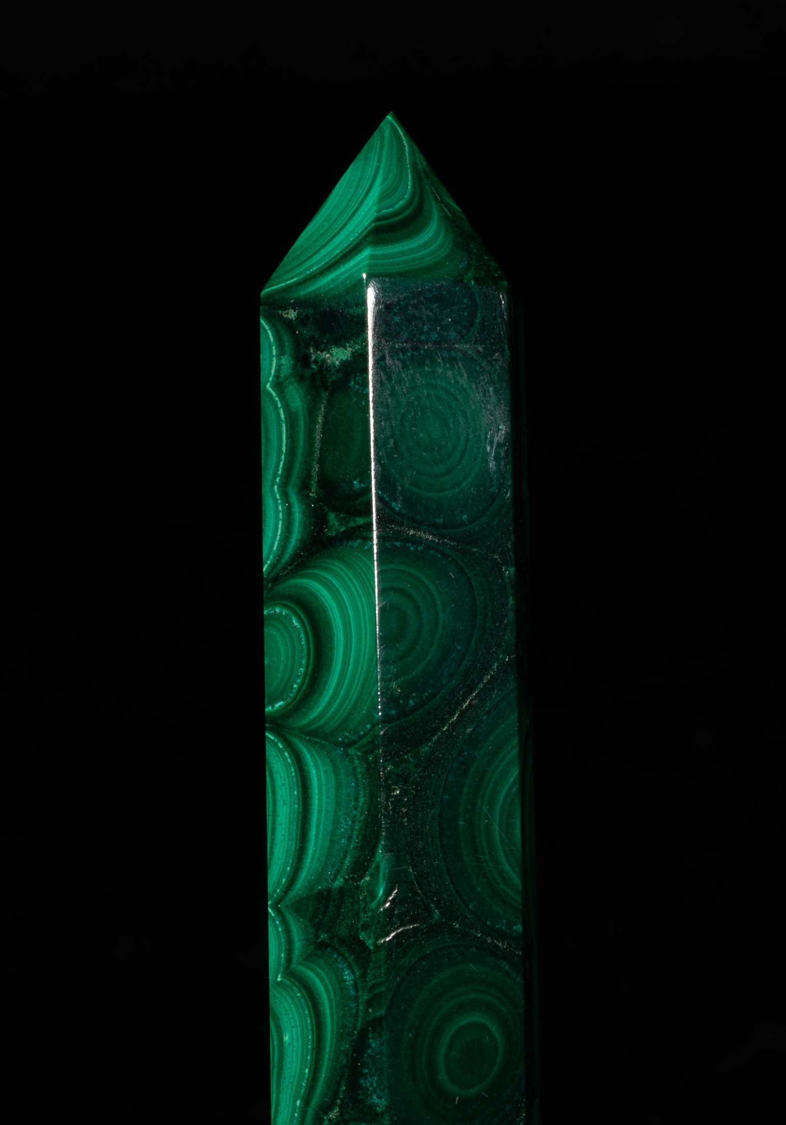 Two Vintage Malachite Points - 6