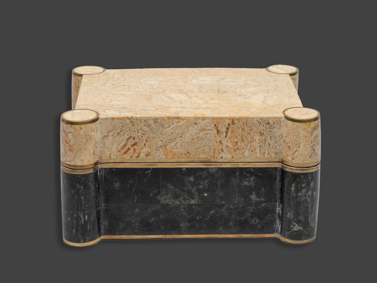Estate Large Fossilized Like Jewelry Box (1 of 13)