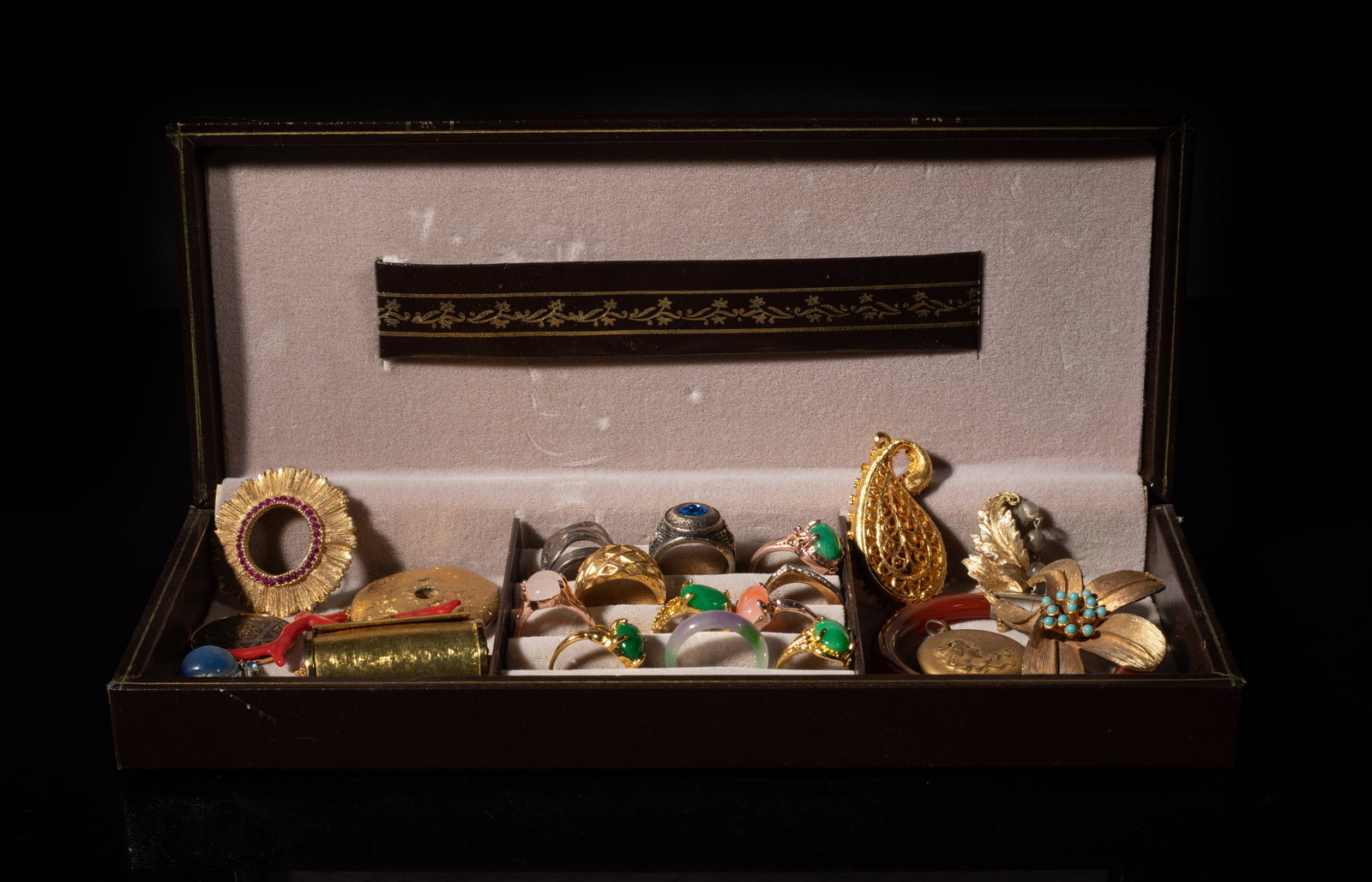 Set Vintage Gold Filled Costume Jewelry (1 of 11)