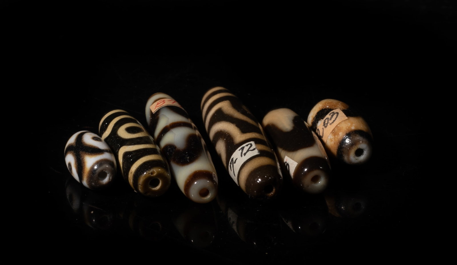 Set Chinese Export Dzi Beads Collection - 6