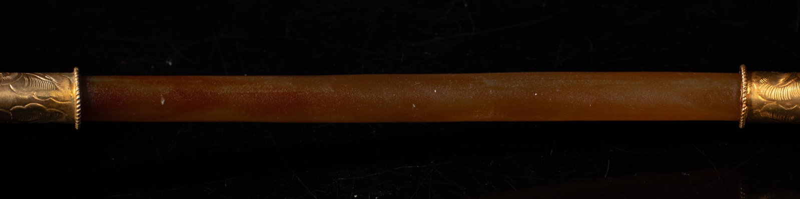 Long Size Chinese Cameo Agate Spoon - 9