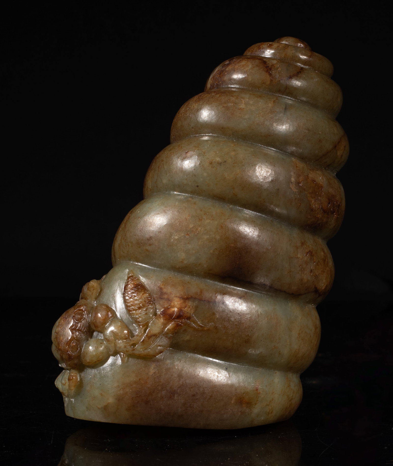 Chinese Sino-Tibetan Jade Carved Sculpture (1 of 12)