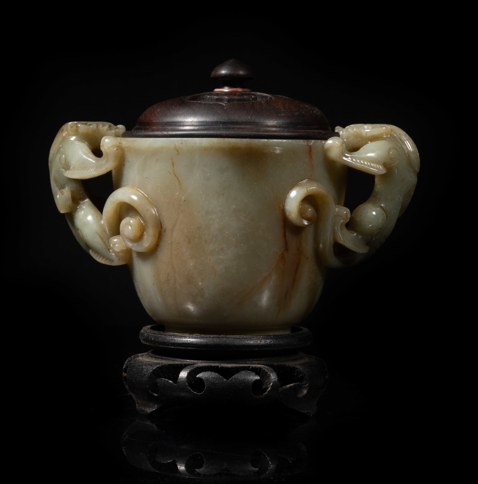 Estate Chinese Jade Carved Tea Cup (1 of 12)