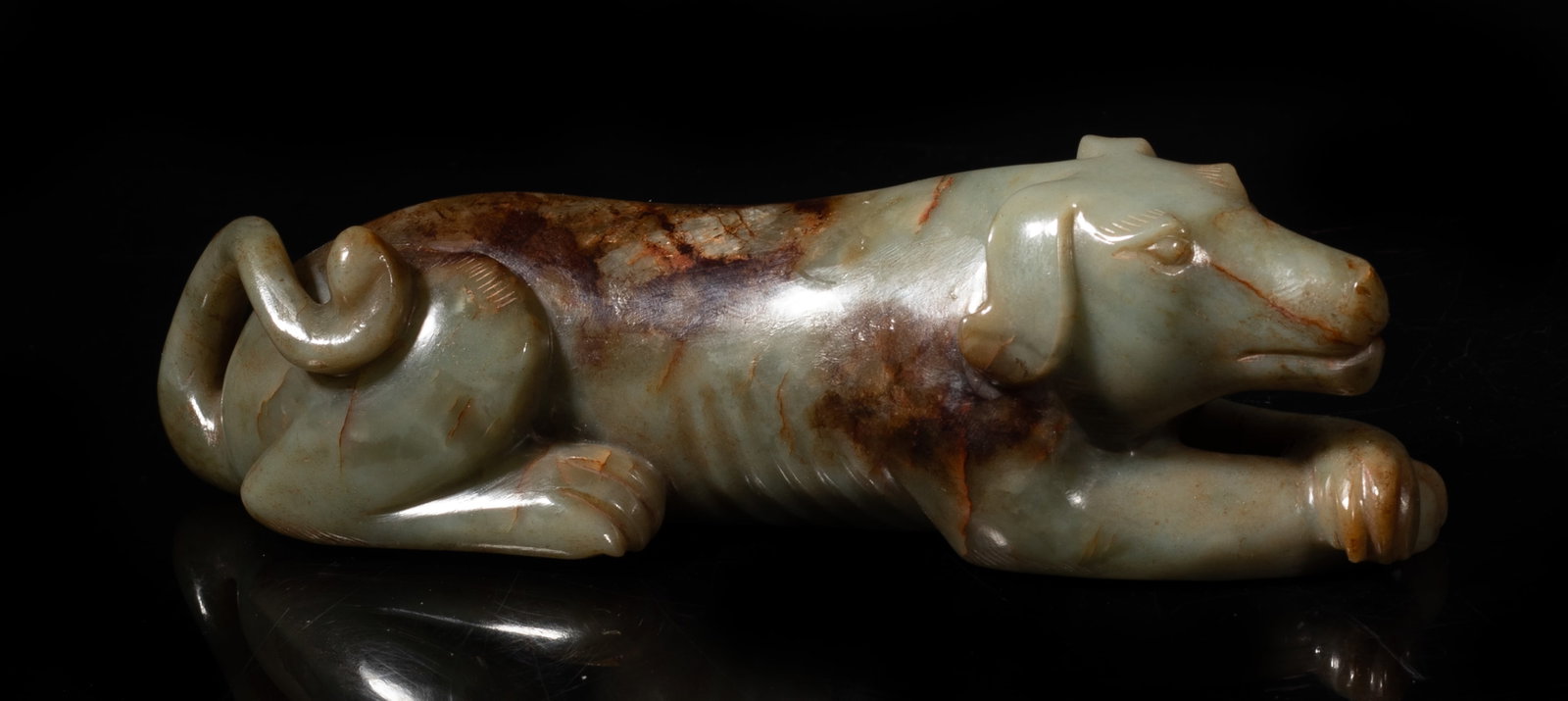 Chinese Sung/ Ming Type Russet Jade Sculpture (1 of 11)