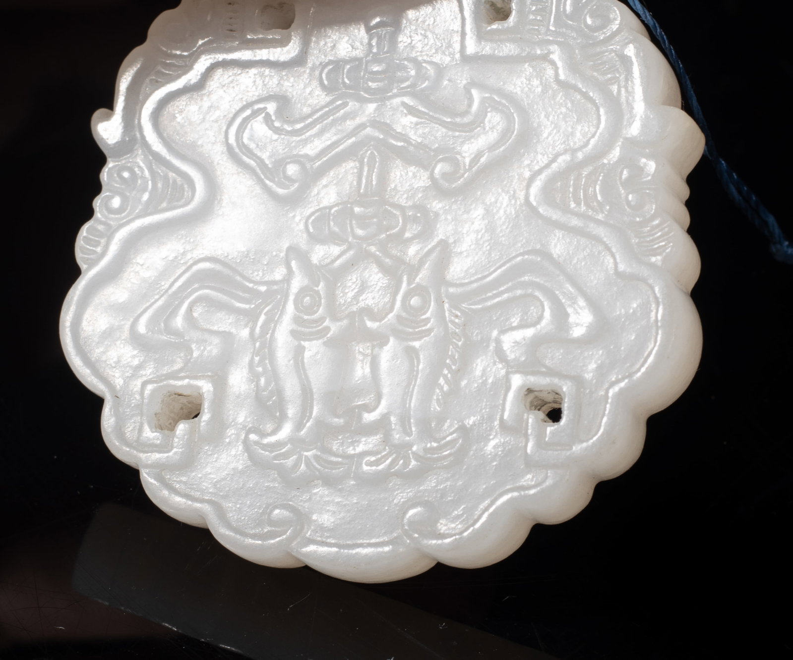Chinese Export Jade Plaque - 4