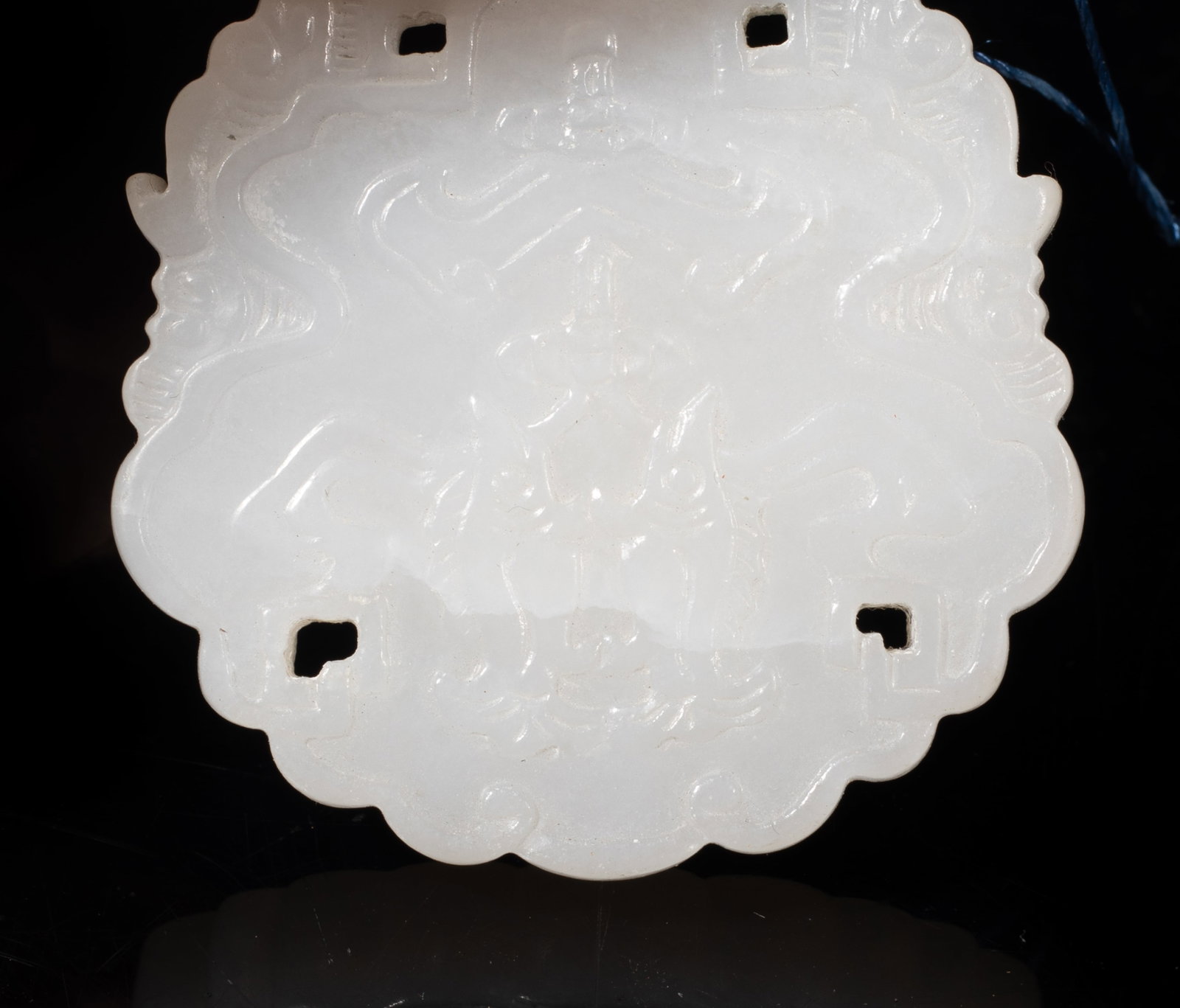 Chinese Export Jade Plaque - 5
