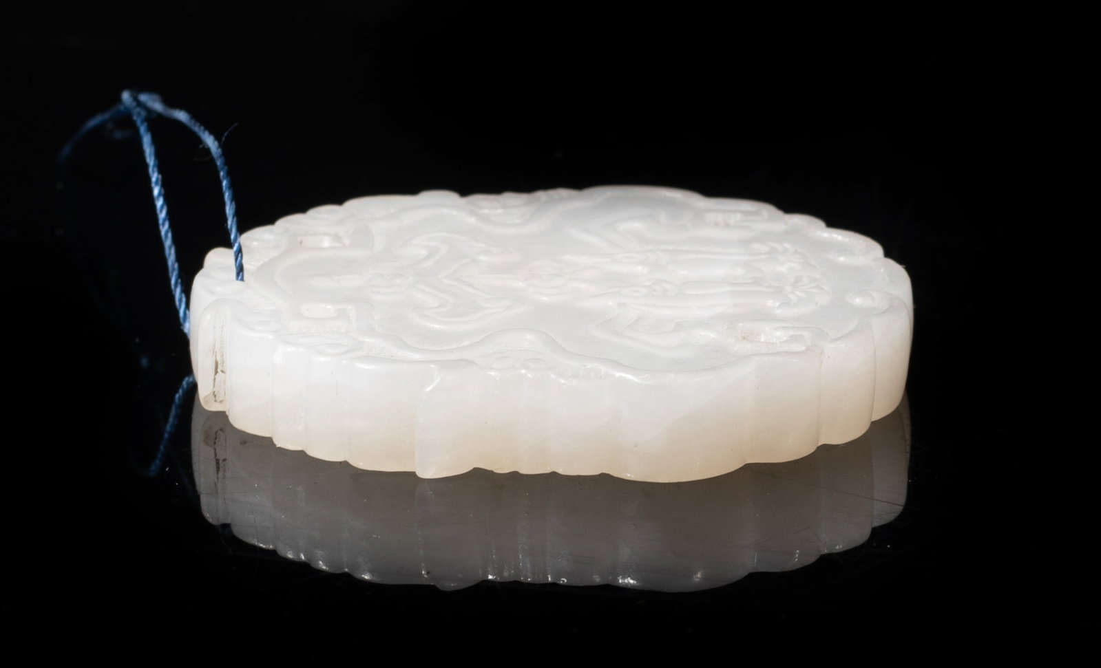 Chinese Export Jade Plaque - 9