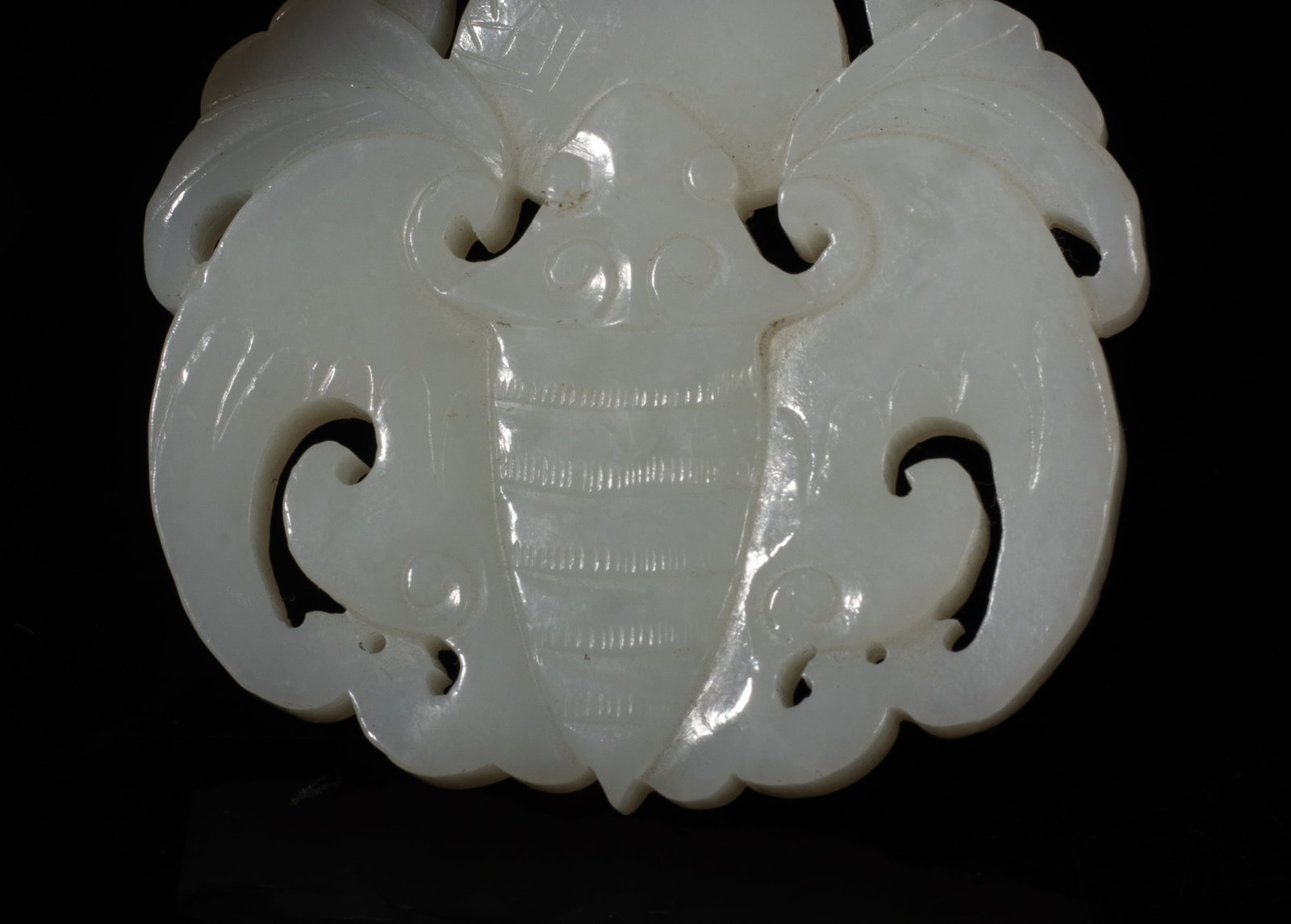 Two Chinese Export Jade Pendants - 6