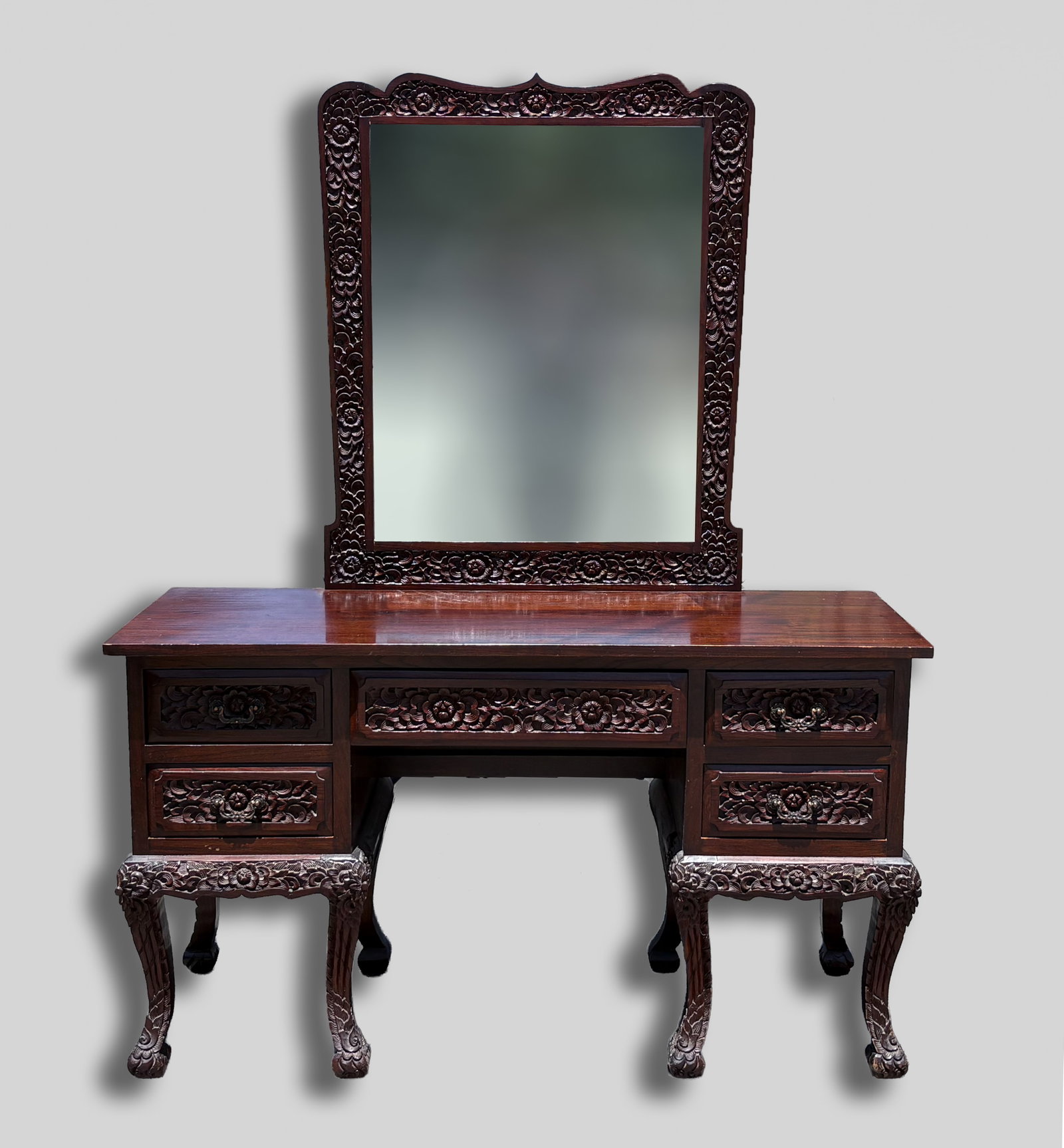 Vintage Dressing Table with Mirror (1 of 11)