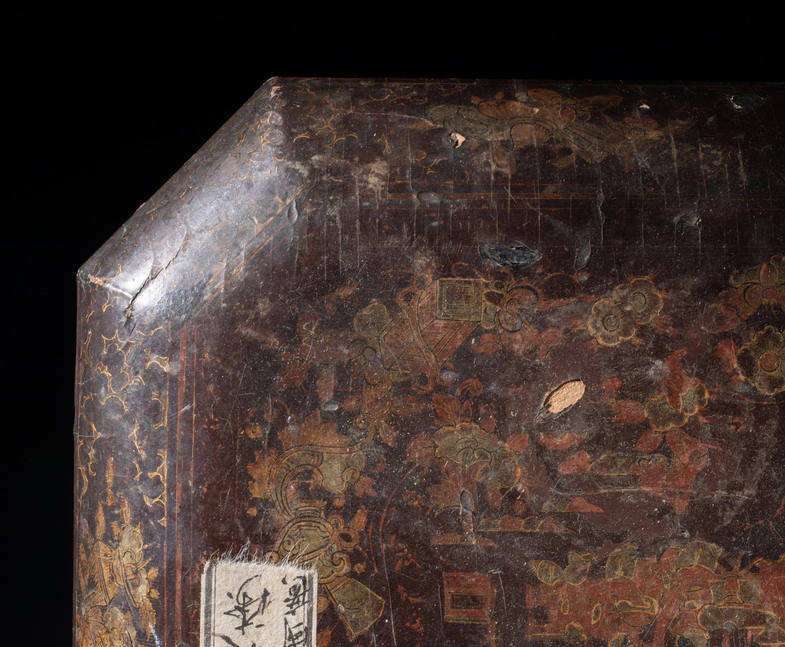 Large Chinese Export Lacquer Box - 9