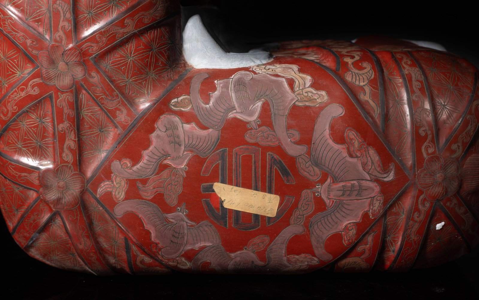 Two Chinese Lacquer Elephant - 11