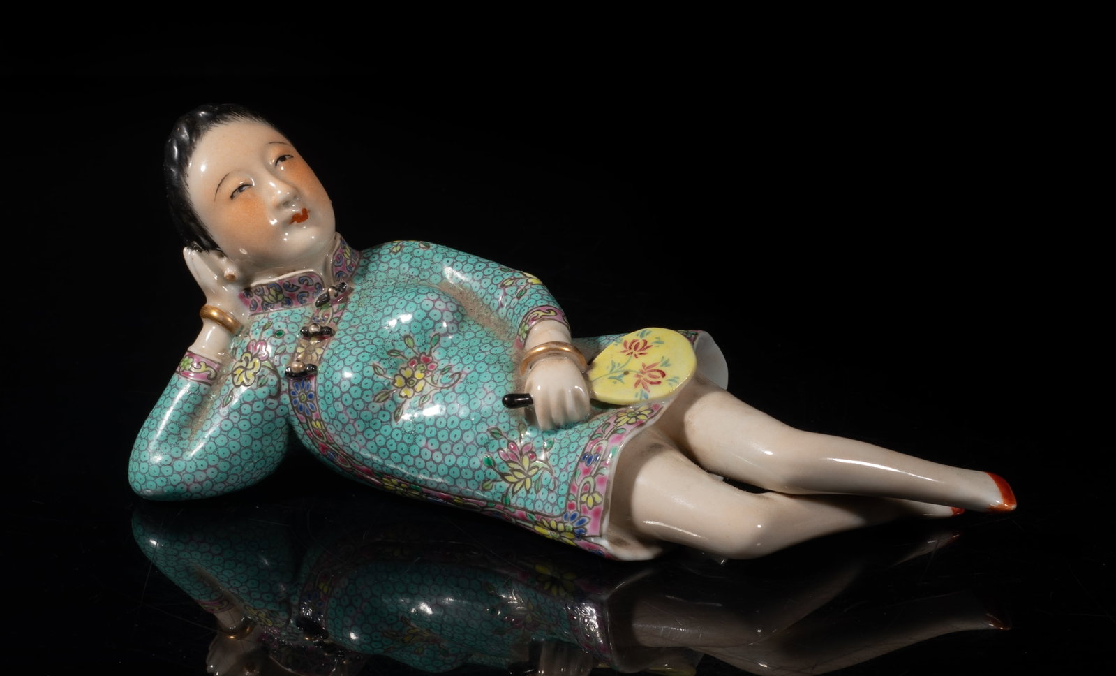 Estate Chinese Export Porcelain Sculpture (1 of 9)