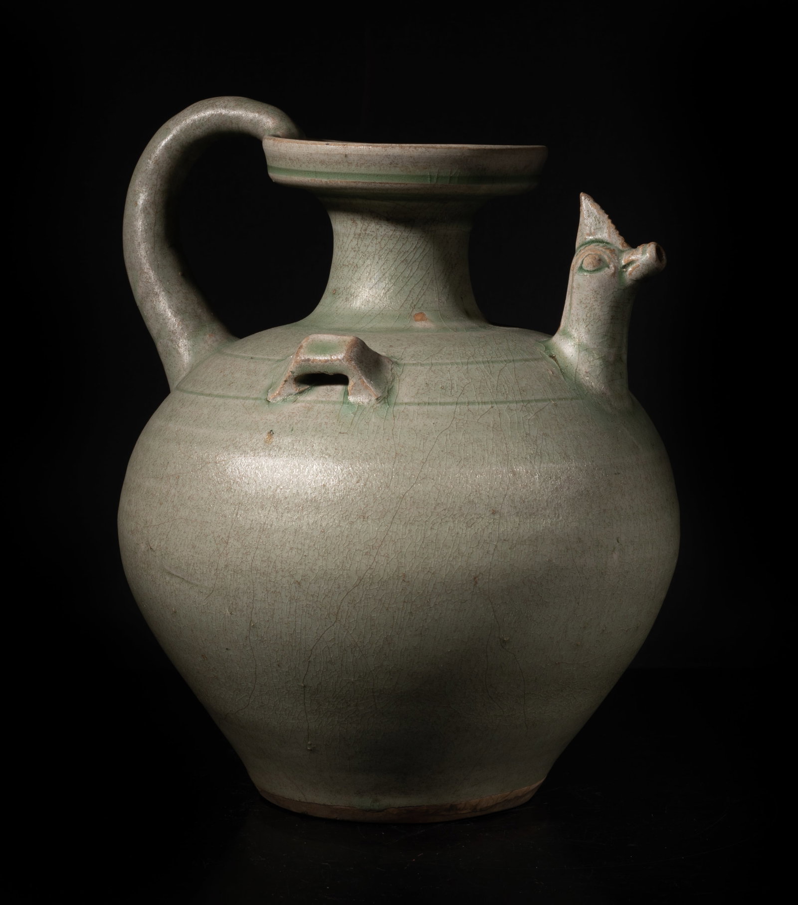 Chinese Yue Ware Porcelain Large Pot (1 of 11)