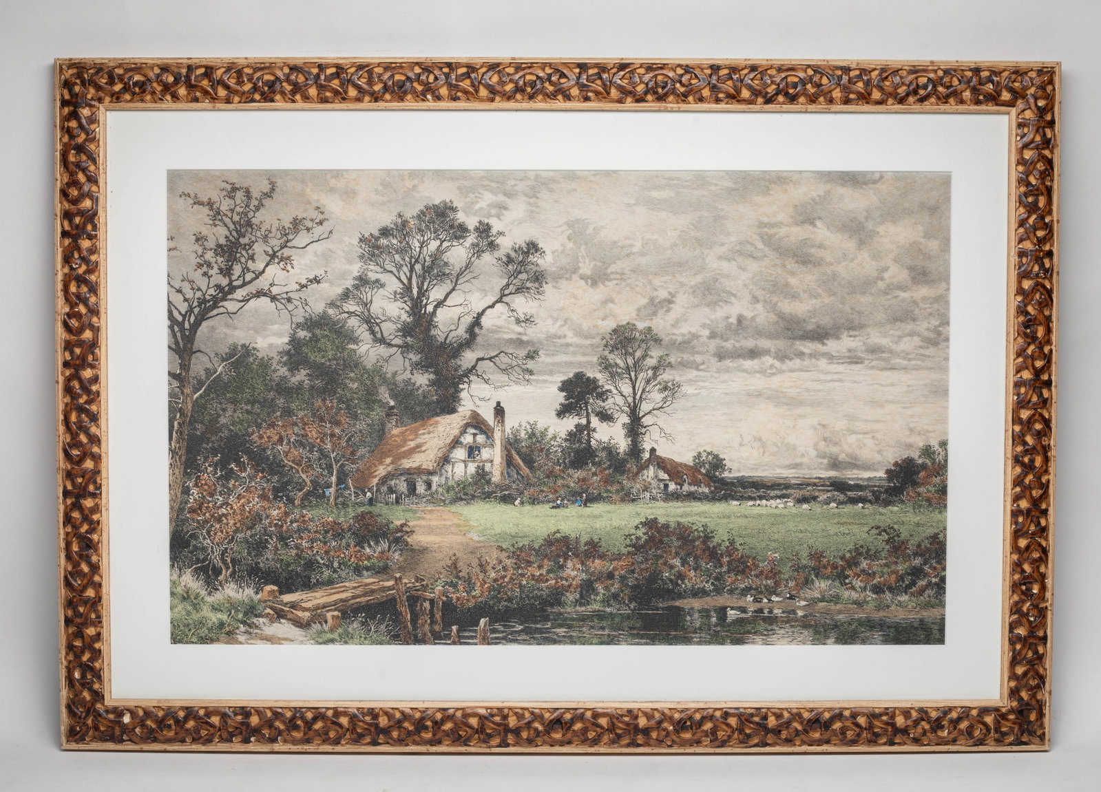 Vintage Benjamin Print "A Gleam Before the Storm" (1 of 9)