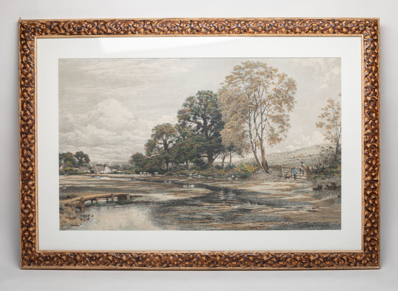 Vintage Benjamin Print "By Mead and Stream" (1 of 10)