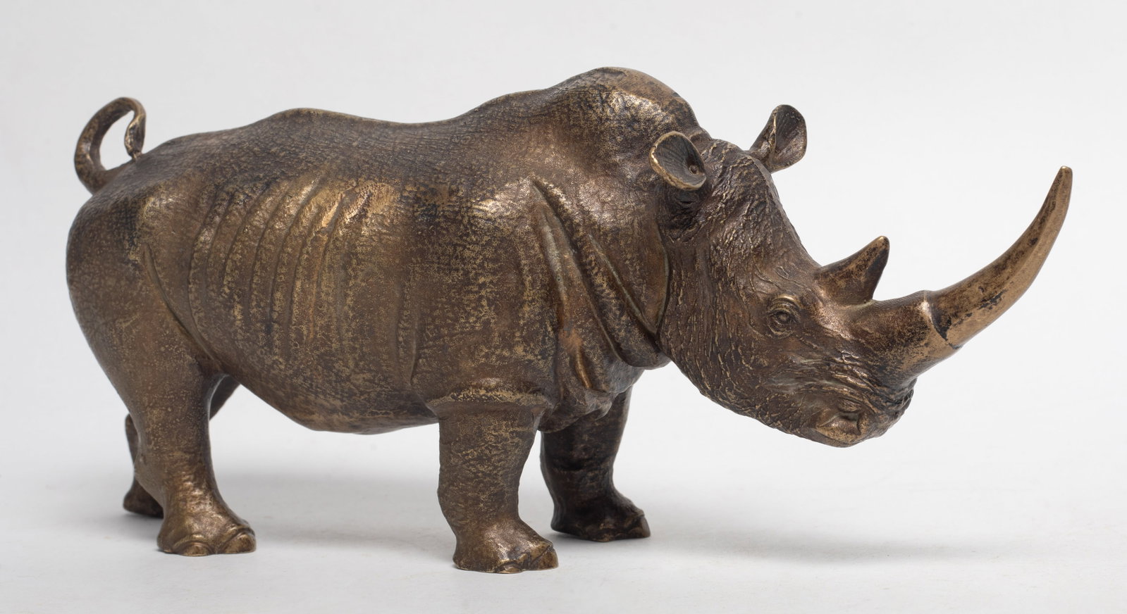Vtg. Mid-century Bronze Sculpture (1 of 10)
