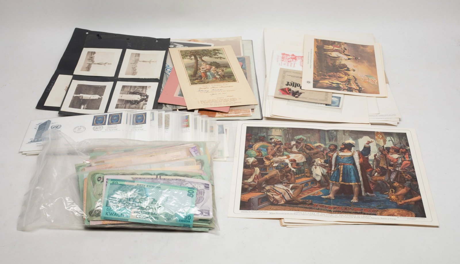 Large Set World Banknotes, Photos, Decors (1 of 19)