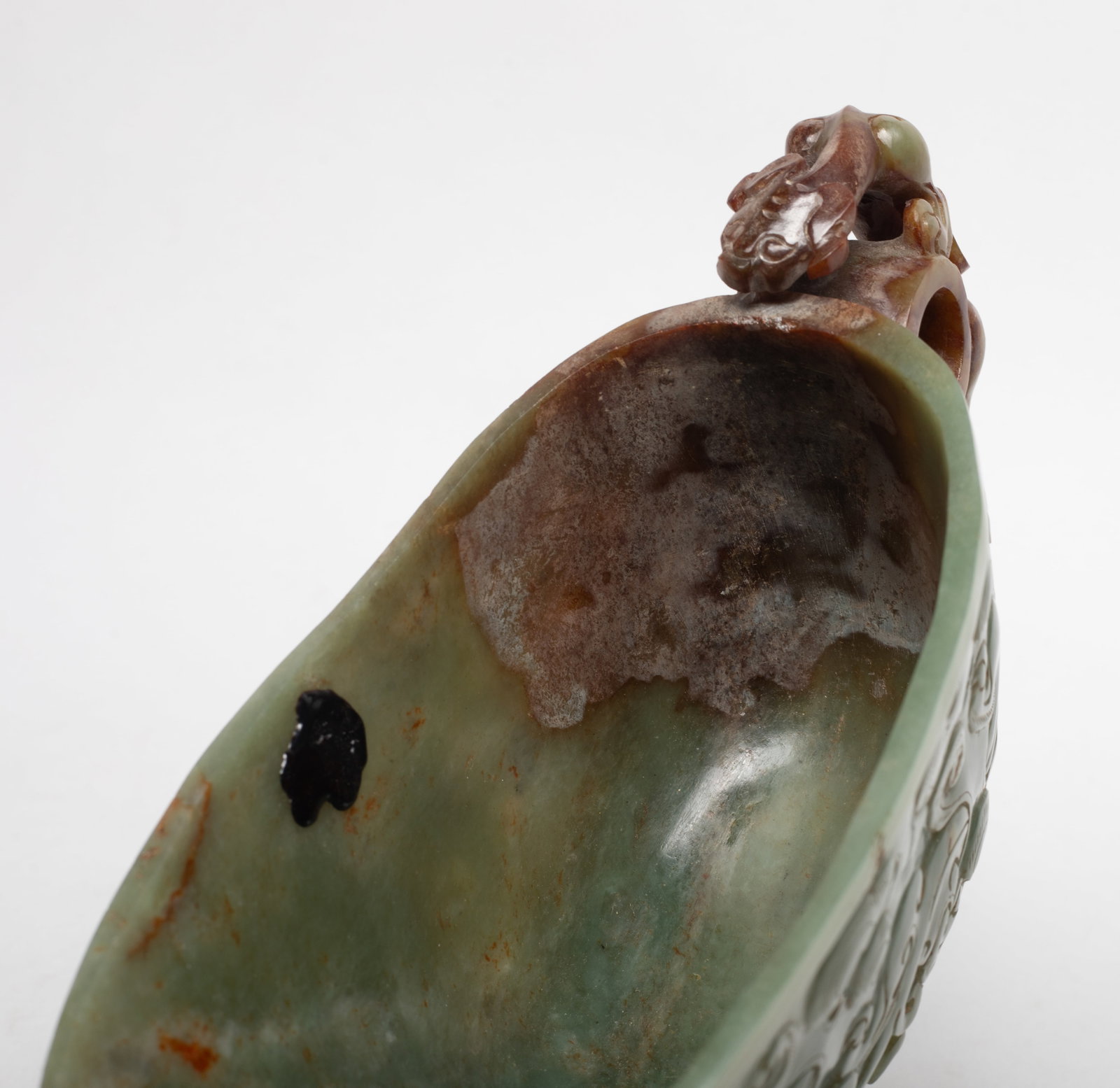 Chinese Export Russet Jade Libation Cup - 11
