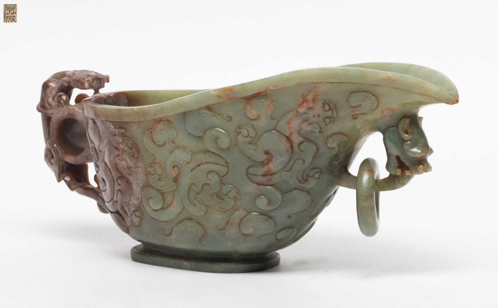 Chinese Export Russet Jade Libation Cup (1 of 12)