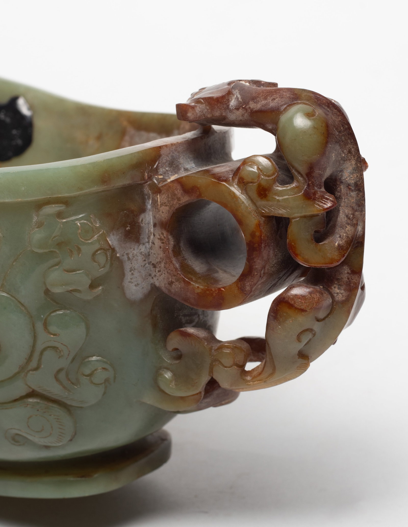 Chinese Export Russet Jade Libation Cup - 7