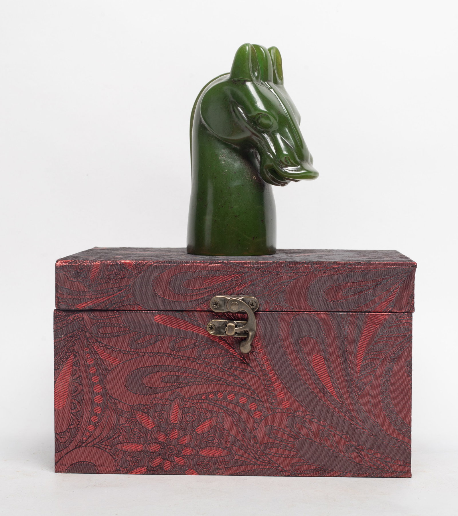 Chinese Export Jade Like Horse Head (1 of 7)